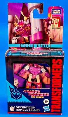 Hasbro Transformers Studio Series 86 Decepticon Rumble (Blue) Core Class NEW MIB