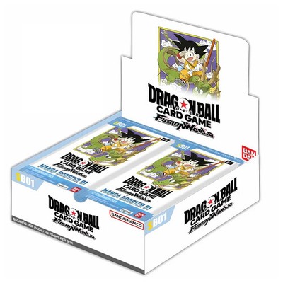 Dragon Ball Super Card Game Fusion World Manga Booster 01 SB01 CASE SEALED BOX