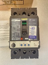 New Square D JJP36250U33XAA PowerPact 250 Amp 3 Pole 600V  LSI Auxiliary/ 65kaic