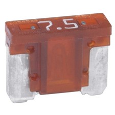 BUSSMANN ATM-7-1/2LP Automotive Fuse,7-1/2A,Blade,ATM-LP,PK5 6AYN2