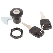 Trunk Lock, Universal Aluminum and Plastic, for Motorcycles Storage, Tail...