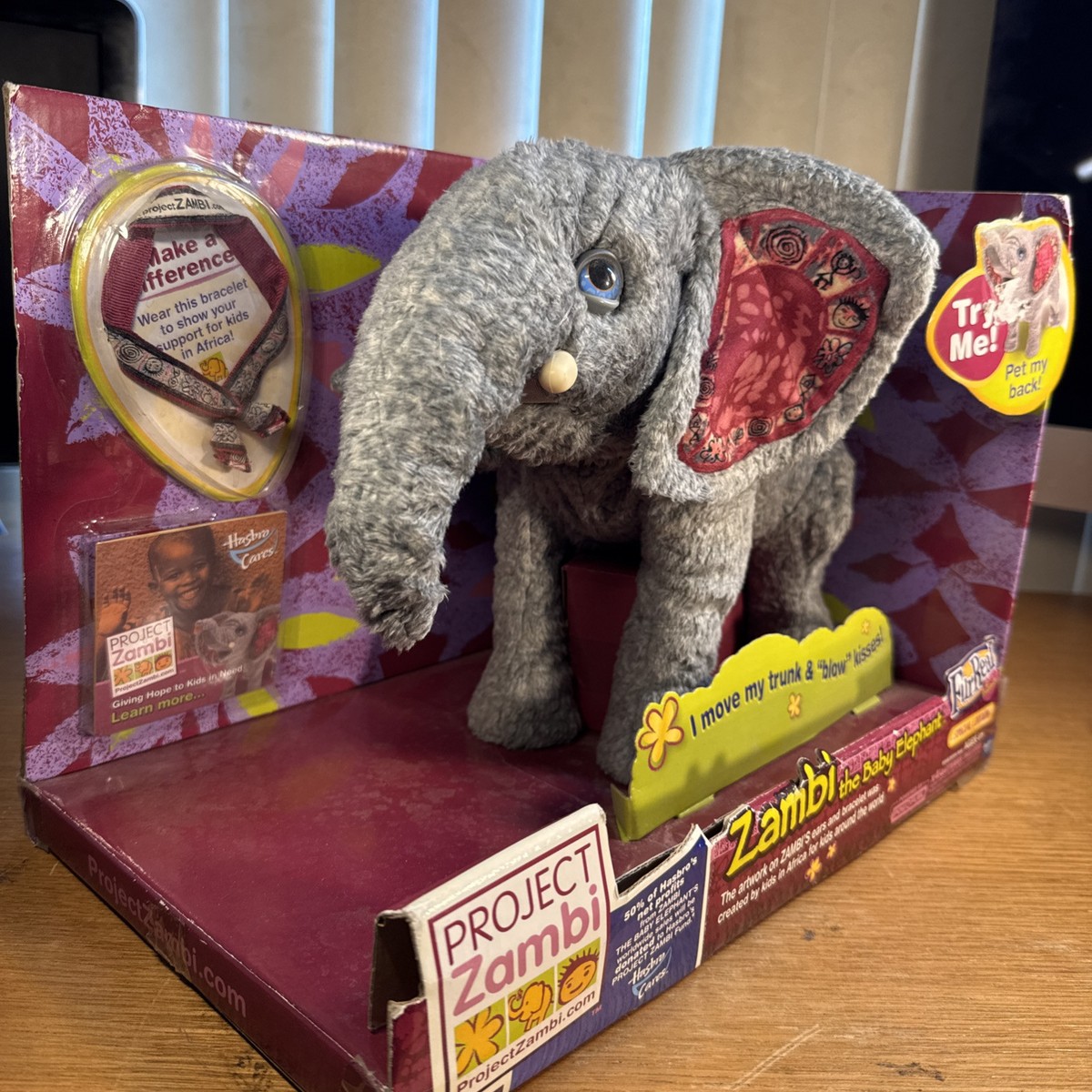 Project Zambi the Baby Elephant Fur Real Friends Special Edition