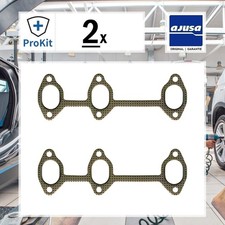 2x ORIGINAL® Ajusa Dichtung, Abgaskrümmer für Audi A4 B5 Avant A4 B5 A6 C4