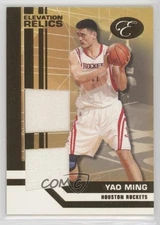 2007-08 Bowman Elevation Elevation Relics Dual 17/79 Yao Ming #EDR-YM HOF px8