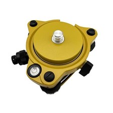 Yellow Tribrach with Optical Plummet  Carrier Adapter - Fixed Adapter