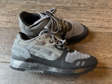 Asics Gel Lyte III NS Shoes Mens Size 5 Gray Black Running Sneakers H715N 9097
