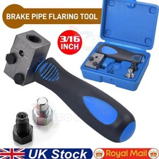 Professional Brake Pipe Flaring Tool Kit for 4.75mm DIN Brake Line Pipe 3/16in