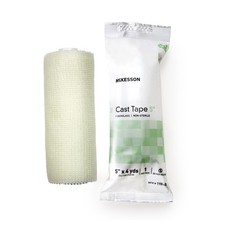 McKesson Cast Tape 5 Inch X 12 Foot Fiberglass White 115-5 10 Ct