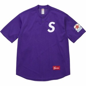 Supreme S Logo Baseball Henley | eBay