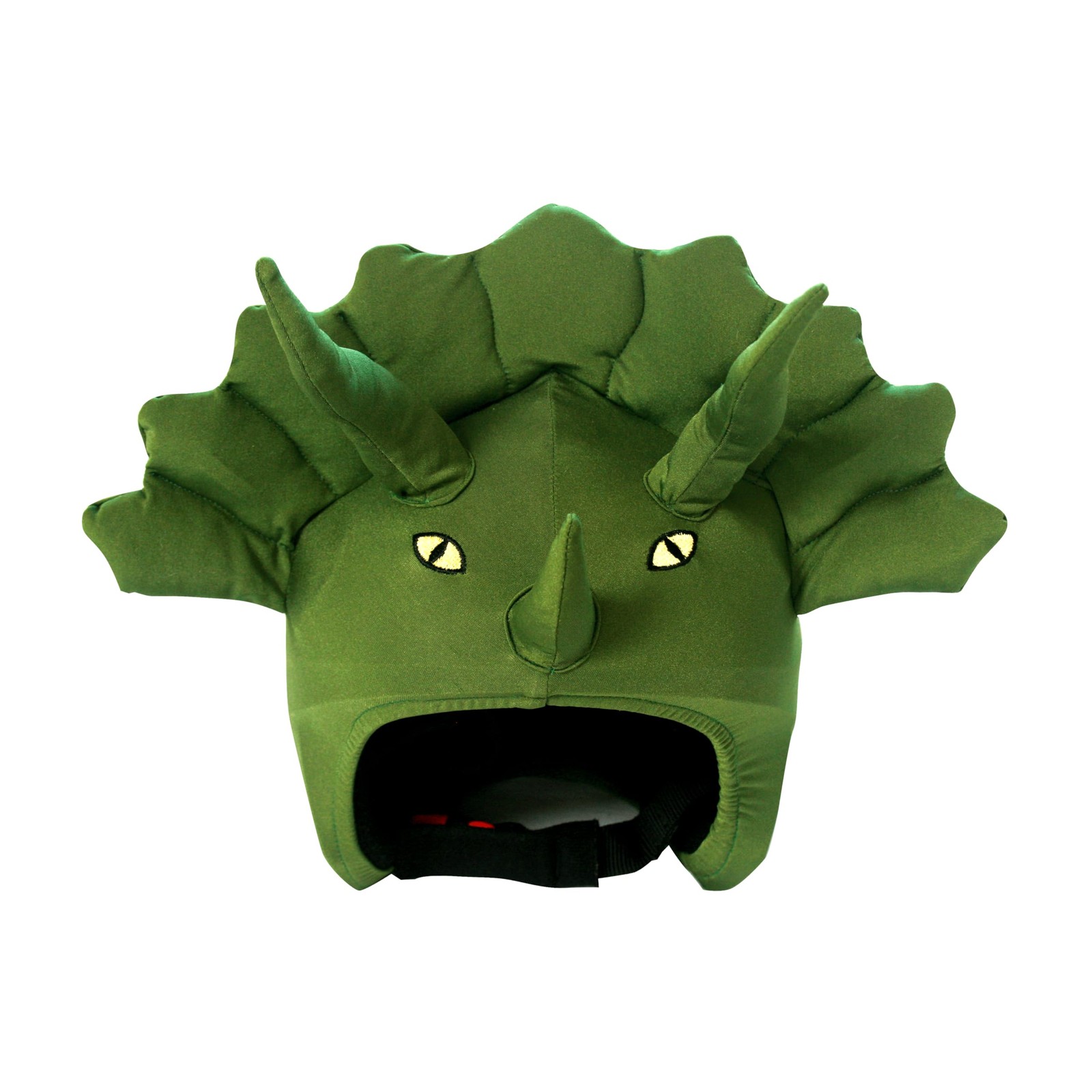 Couvre casque de ski dinosaure Tricératops en peluche douce haute qualité
