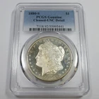 1880 S PCGS UNC Detail - Silver Morgan Dollar $1 US Coin #58514B