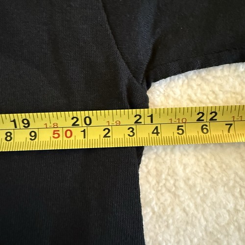 Neu mit Etikett "Permanently Tired" Large schwarzes kurzärmliges T-Shirt mit Grafikdruck für Herren - Bild 4 von 10