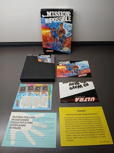 Mission: Impossible (Nintendo Entertainment System, 1990) Complete