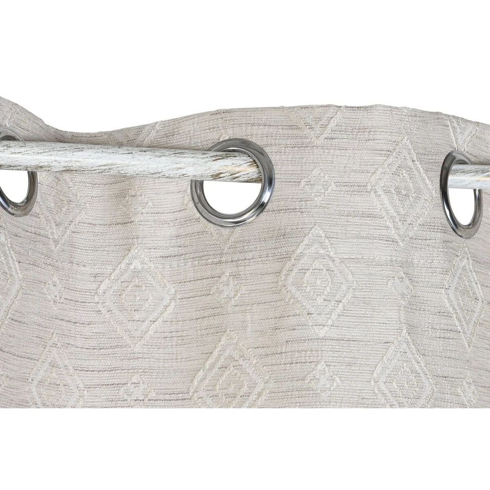 Vorhang Home ESPRIT Beige Polyester 140 x 260 x 260 cm - Imagem 2 de 4