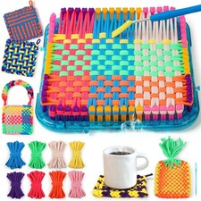 DIY Weaving Loom Kit for Kids  Adults - Crafting Activity, 224 Loops, Ideal Gif
