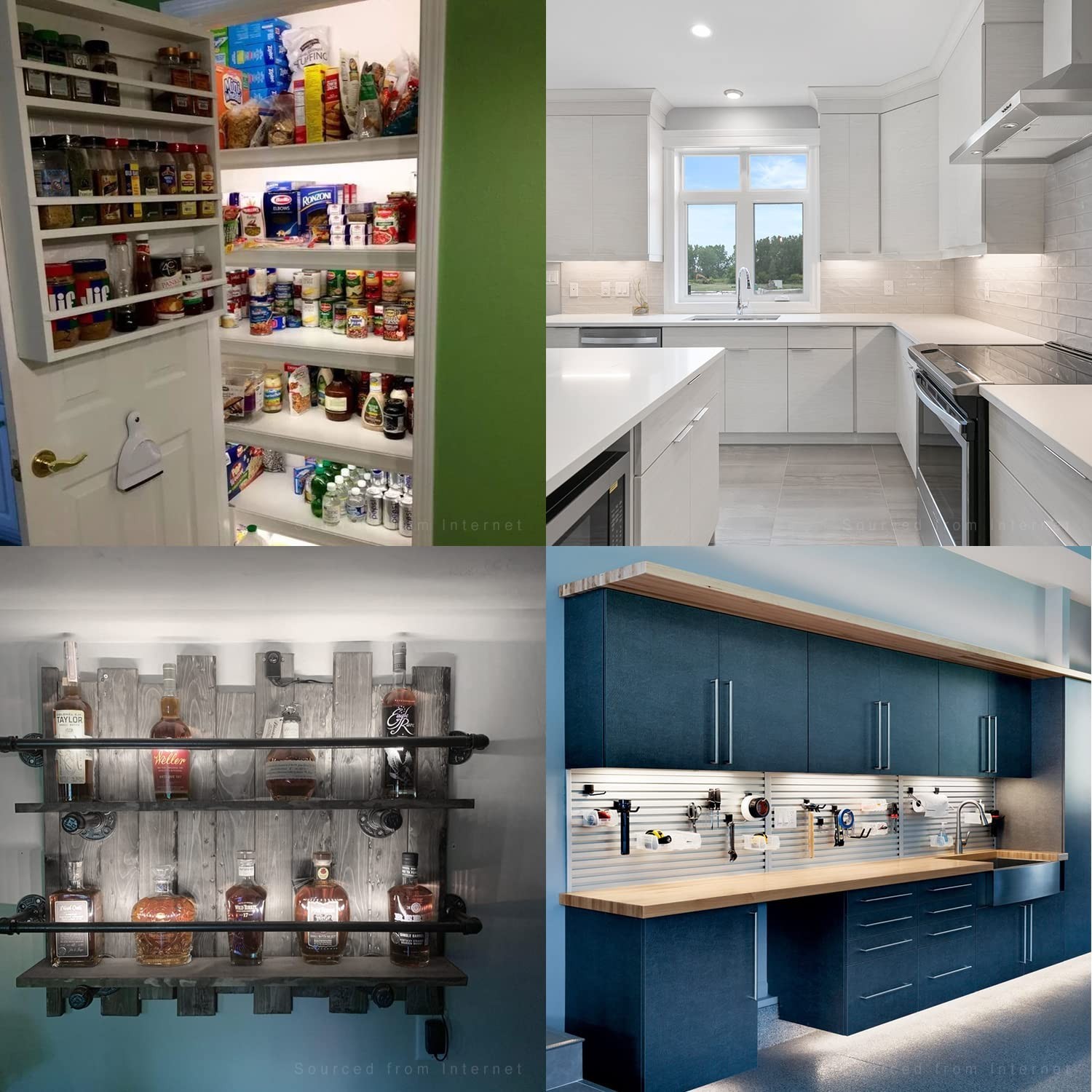 TORCHSTAR LED Safe Lighting Kit, (4) 12 Inch Linkable Light Bars + Motion Sen...