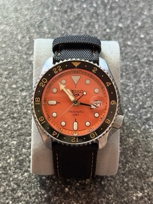 Seiko 5 Automatic GMT 42 MM Men s Watch 4R34-00A0