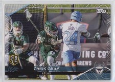 2022 Topps Premier Lacrosse League Chris Gray #122 0nr3