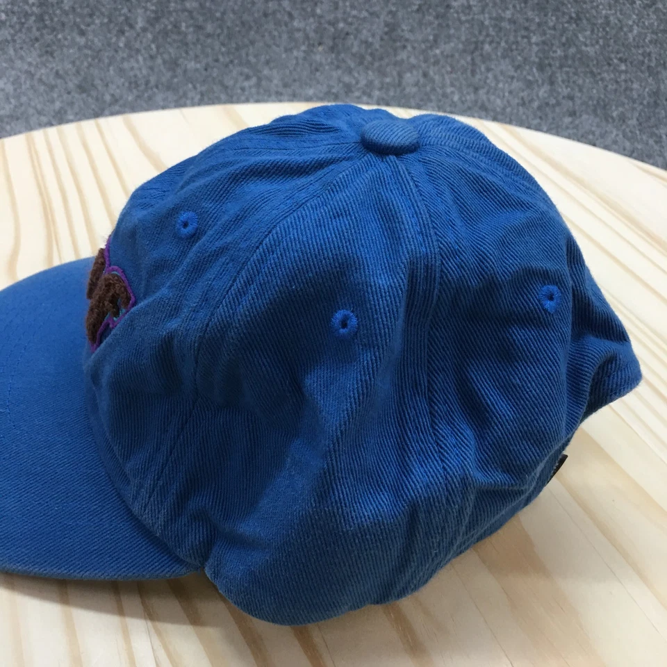 Gorra de béisbol Huf para hombre azul talla única ala curva ajustable logotipo bordado Foto 4 de 4