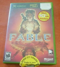 Fable Microsoft XBOX Lionhead Studios  Dolby Digital  Big Blue Box Studios