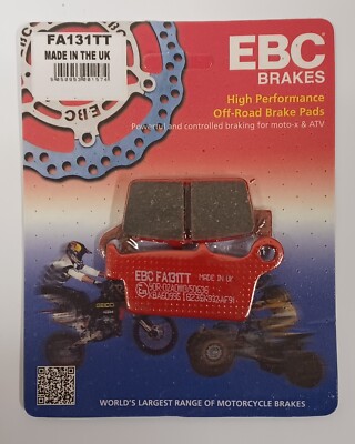 XYT Front & Rear Brake Pads For Honda XR250 XR250RL 1990 - Organic Compound