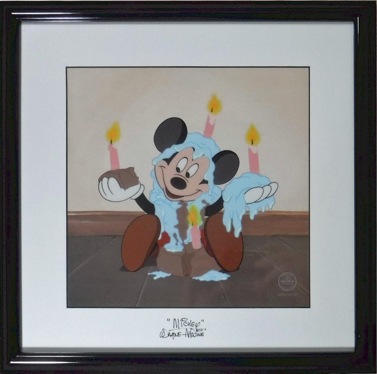 🟢 Happy Birthday Mickey Signed Voice Wayne Allwine Disney