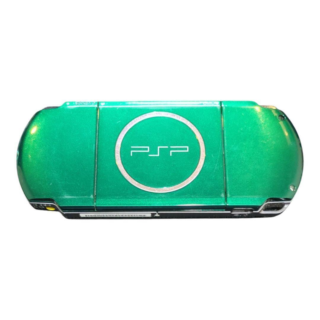 PSP Playstation Portable Spirited Green PSP 3000SG Sony game PSP Playstation Portable Spirited Green PSP 3000SG Sony game