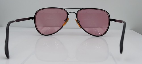 Vintage Girard Black Pilot Metal Sunglasses Japan FRAMES ONLY - Bild 3 von 4