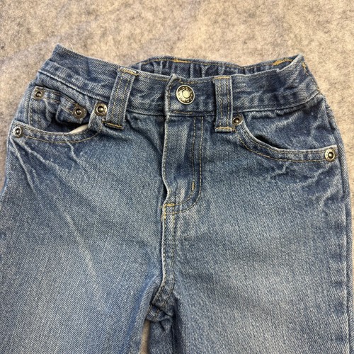 Koala Kids 18M Girls Flare Denim Jeans Elastic Snap Waist Baby Bootcut Casual - Bild 5 von 9