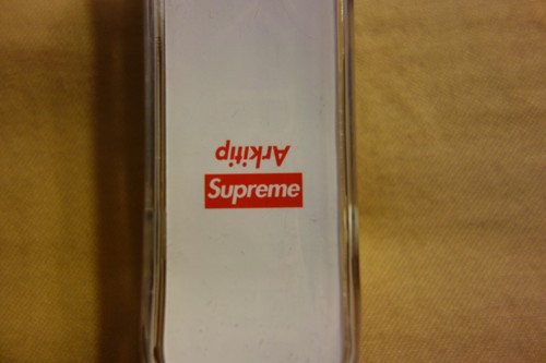 Supreme 2004 Arkitip "Andrei Molodkin - F*** Bush" Finger Board Skateboard Deck - Picture 5 of 12