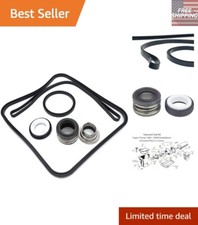 Leak-Free Hayward Super Pump Seal Replacement: 3 Gaskets  Shaft Seal Included