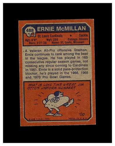 1973 TOPPS FOOTBALL YOU PICK FINISH OR UPGRADE YOUR SET HIGHER GRADE SET BREAK - Picture 347 of 457