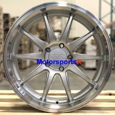 Xxr 527d 18 X 9 35 Silver Deep Lip Rims Wheels 5x114.3 07 17 18 Toyota Camry Le