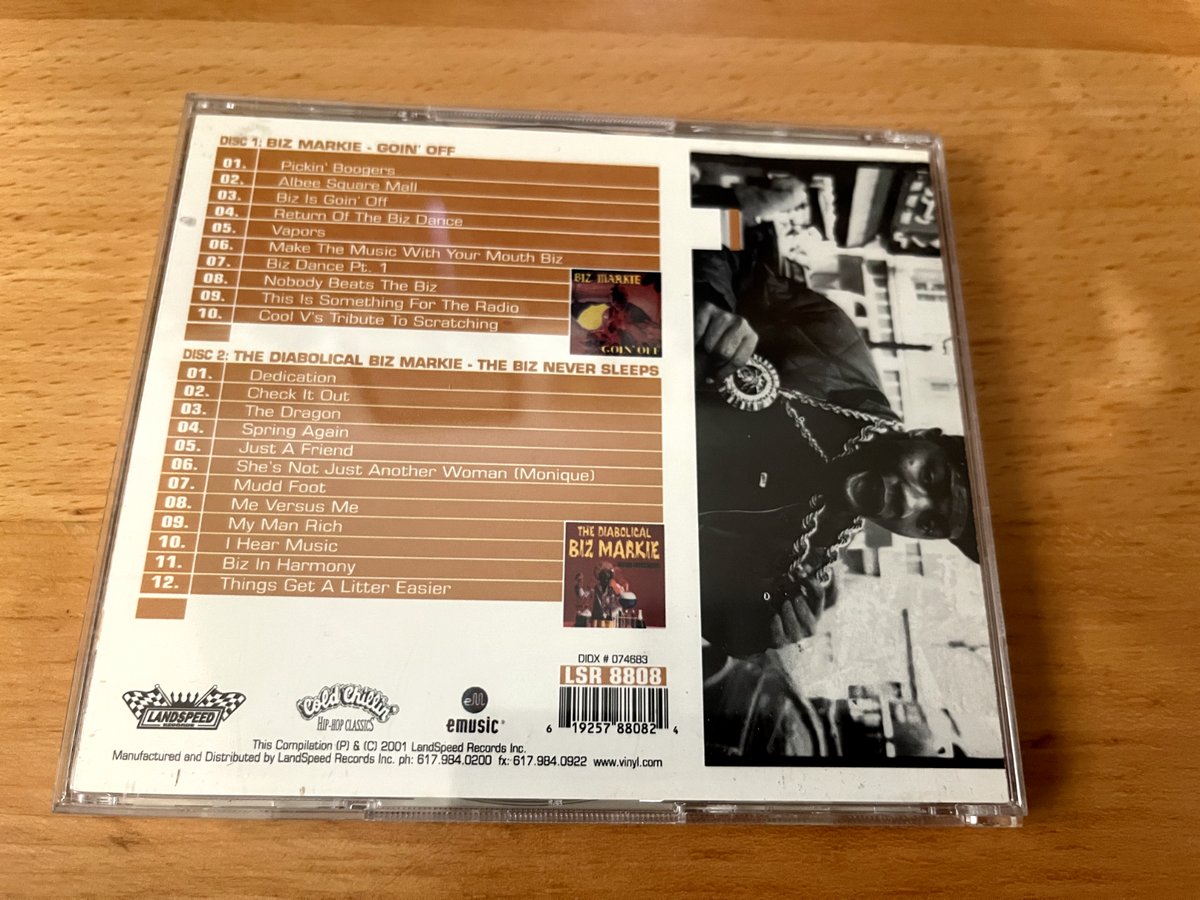 Biz Markie CD The Best of Cold Chillin' Records Goin' Of 80s Hip
