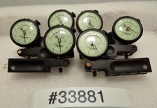 Lot of six Mahr Federal 12I-RC-X Dial Indicators (Inv.33881)