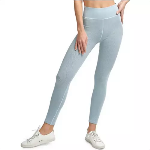 Calvin Klein Performance Women's Active 7/8 Stretch BLUE , Tight Legging  SIZE XL