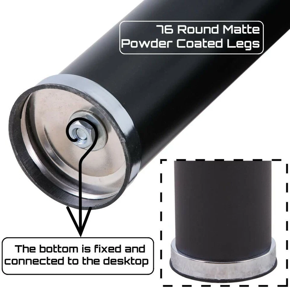 Stylish Dining Table and 4 Chairs Modern Design Rectangular Glass Dining Table  - Image 4 of 4