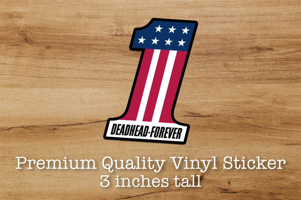 Calcomanía De Vinilo Harley #1 Bandera USA 9x6.3 Pulgadas - ¡elige Color Y Envío Gratis!