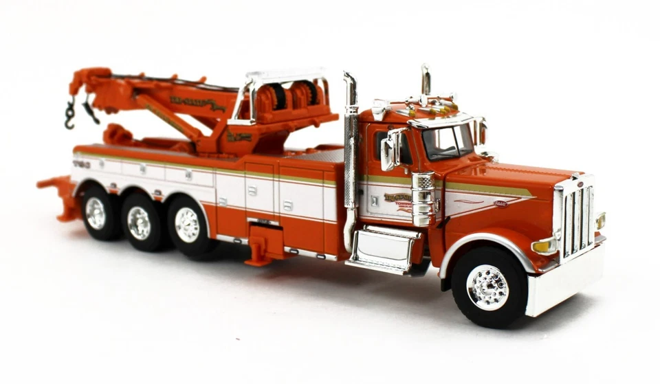 2024 DCP 1:64 *TRI-STATE* ORANGE Peterbilt 389 CENTURY ROTATOR WRECKER NIB - Image 3 of 4