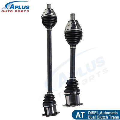 CV Axle Shaft Front Left & Right for VW Jetta TDI Sedan Wagon Automatic 2009-15