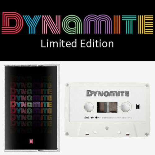 BTS [DYNAMITE] Cassette Limited Edition / Cassette Tape+GIFT K-POP SEALED - Foto 1 di 9