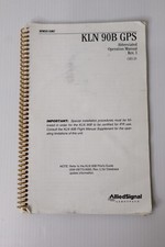 Bendix King KLN 90B GPS Abbreviated Operation Manual 066-08774-0000