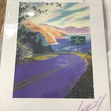 Jeff Leedy Studios Print California No Caffe Latte Next 20 Miles Roadtrip Coffee