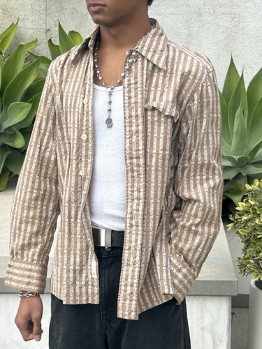 Vintage 70s Damon M Shirt Disco - Picture 1 of 13