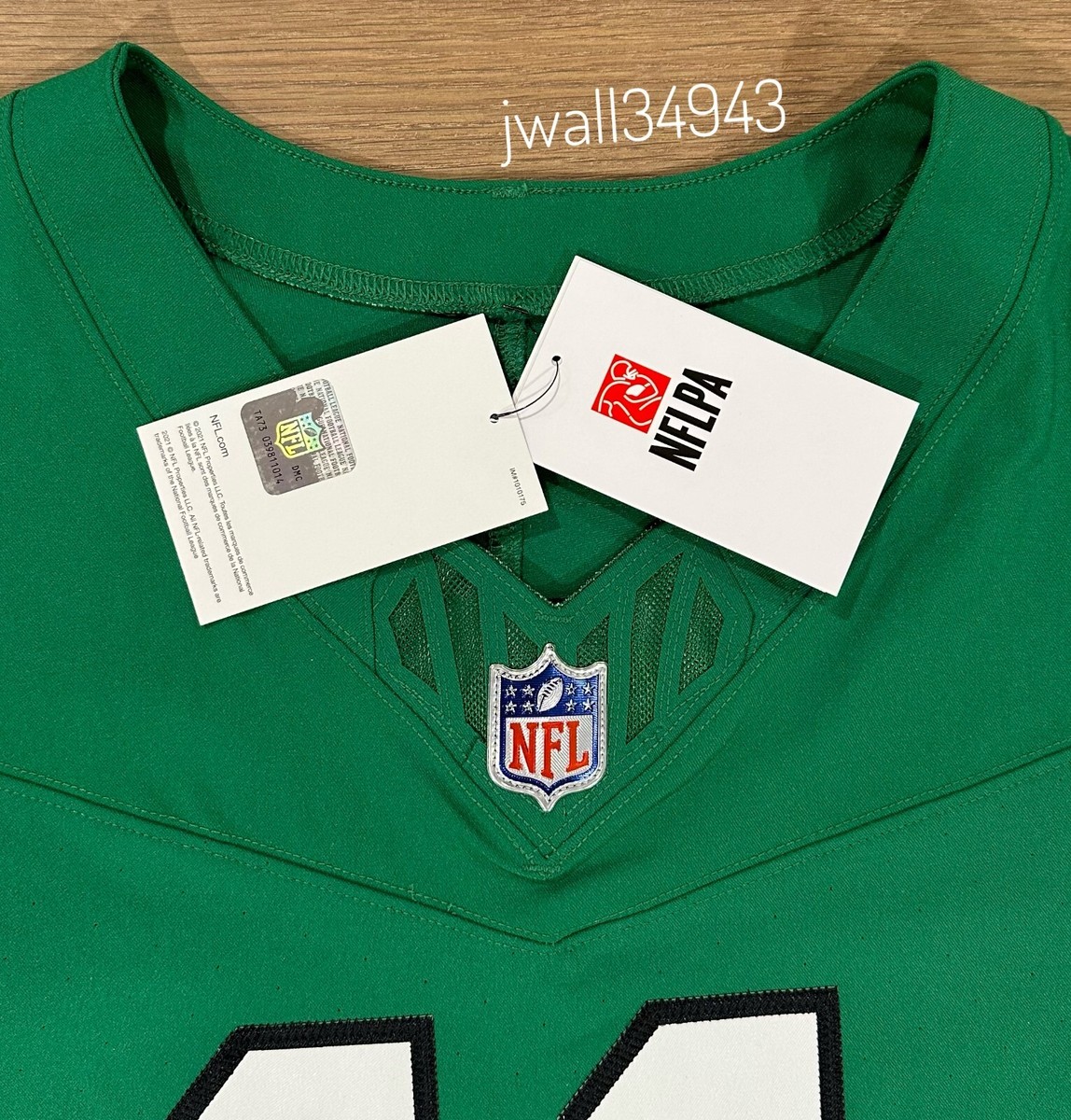 Nike Philadelphia Eagles AJ Brown Kelly Green Vapor ELITE Mens