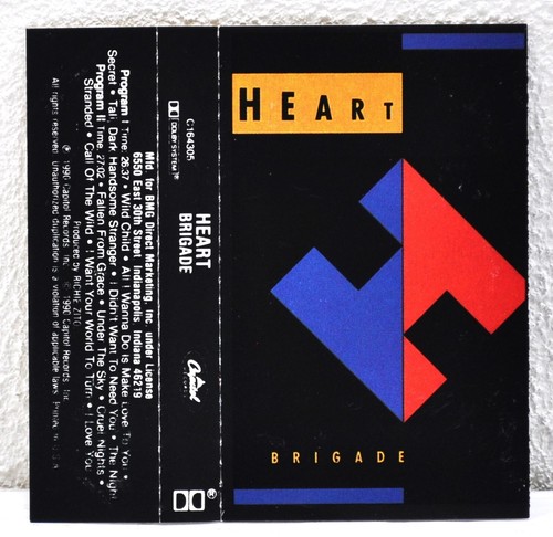 HEART "Brigade" 1990 Cassette Capitol C164305 - Picture 2 of 4