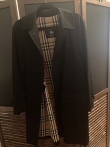 jacket burberry black