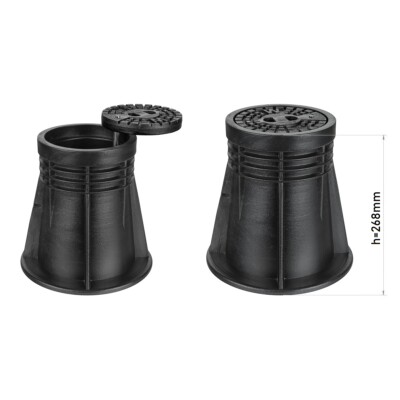 Tête De Bouche à Clé Standard Type Trottoir Octogonale Bayard Série G4 05