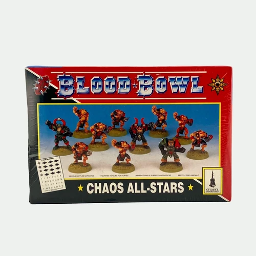 Blood Bowl Games Workshop - Chaos All-Stars - Metal Figurine New Box Sealed NIB