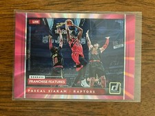 2021-22 Panini Donruss Franchise Features Pascal Siakam Pink Laser Raptors #9